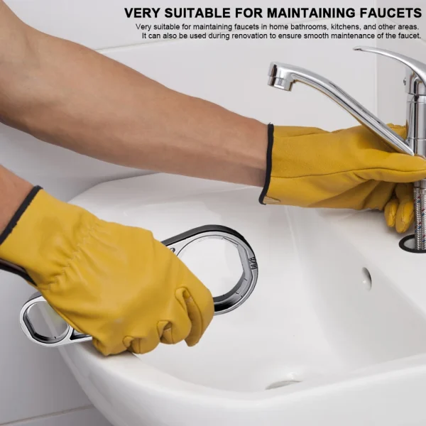 20-1PCS 6IN1 Faucet Wrench Tool Water Outlet Aerator Universal Wrench Faucet Nozzle Filter Repair Tool Replacement Disassembly T - Image 2